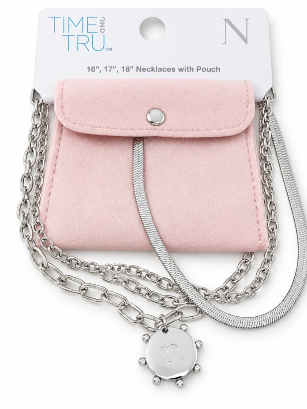 Nine West Pink Mini Crossbody Bag Silver Chain Strap